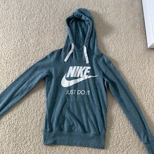 Nike blue hoodie